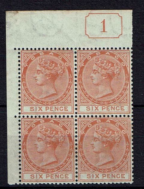 Image of Trinidad & Tobago-Tobago SG 3 LMM British Commonwealth Stamp